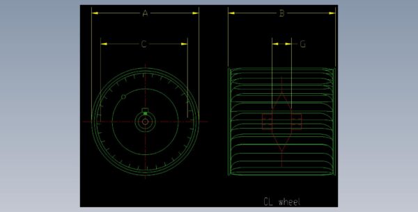 Airdex belt drive forward curved centrifugal wheels CL Series