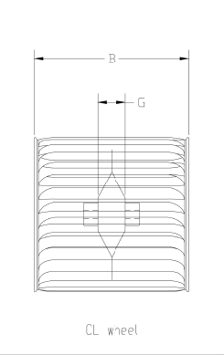 CL Series Wheel Blueprint